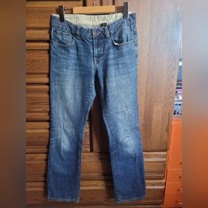 Roots Women's Classic Low Rise Boot Cut Jeans Effortless Y2K